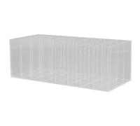 HINTRMENT Holder Organizing Makeup Supplies for Lip Gloss with 24 Slots Lipstick Acrylic Cosmetic Display Case Space Saving and Eyeliner on Vanity Or Bathroom Counter