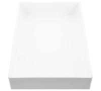 HINTRMENT Leak-Proof Laboratory Tray 30X20X5Cm, PP Plastic Acid Alkali Resistant Rectangular Spill-Proof Lab Tray for Hazardous Waste Liquid Collection and Medical Instrument Organization