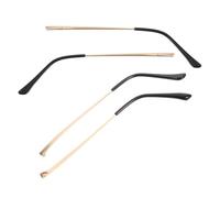 HINTRMENT Metal Eyeglasses Arms Replacement for Enhanced Stability 4pcs with Double Tooth Temples Universal Fit for Sunglasses and Eyewear, Suitable for Business and Casual Outfits