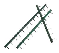 HINTRMENT Micro Landscape Road Barrier Accessories with Versatile Sizing and Realistic Design 6pcs Abs Material for Train Diorama Model Railway Scene for Micro Landscape Projects