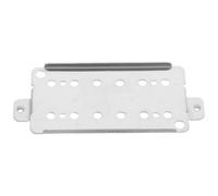 HINTRMENT Nickel Silver Humbucker Pickup Baseplate with 50mm Spacing for Electric Guitar Double Coil Pickups, Sturdy and Universally Compatible Replacement Plate Suitable for Beginners