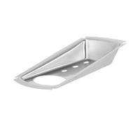 HINTRMENT Outdoor Ashtray for Cigarettes Stainless Steel Metal Ash Tray with Lid Easy to Clean Compact Design for Parks and Public Spaces