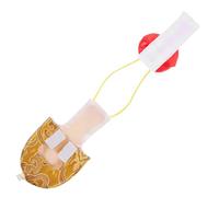 HINTRMENT Parrot Diaper Flight Suit with Harness, Yellow Pet Bird Clothes for Cockatiel and Parakeet, Comfortable Bird Pant Suitable for Flying and Outdoor Use