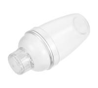 HINTRMENT Plastic Cocktail Shaker 350 Ml Drink Mixer with Scale and Strainer Top Shaker Cup Resistant to Cracks and Breaks Easy to Clean Bar and Kitchen for Cocktails