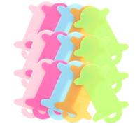 HINTRMENT Plastic Yarn Bobbins 50Pcs Colorful Thread Spools Holder for Knitting and Crocheting Efficient Yarn Winding Accessories