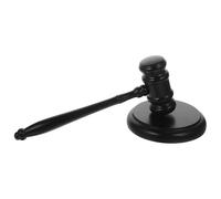 HINTRMENT Portable Wooden Gavel Hammer for Auction and Judge Use, and Loud Sound, Solid and Practical Wood Material, Gavel Accessory for Lawyer or Chairman of The Board