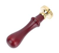 HINTRMENT Pressed Seal Eye Shadow Tool with Wooden Handle and Copper Head for Detailed Patterns, DIY Cosmetic Pressing Stamper, Beautiful and Practical Eyeshadow Plate Restoring Tool