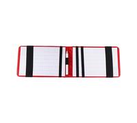 HINTRMENT Pu Scorecard Keeper Golf Score Book with Creative Textured Pattern, Easy Carry and Compatible with Most Standard Scorecards, for Golfers the Course