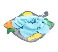 HINTRMENT Rabbit Foraging Mat with Non-slip Polar Fleece Base Slow Feeding for Rabbits to Anxiety and Encourage Natural Sniffing and Foraging Instincts and Safe for Mental and Physical