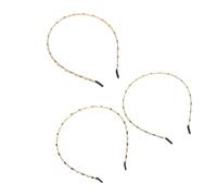 HINTRMENT Rhinestone Headband 3pcs Sparkly Hair Accessories for Wedding Homecoming All Day Wear