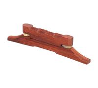 HINTRMENT Rosewood Mandolin String Bridge Replacement Part Adjustable Design for Flat Top Mandolin Repair and Musical Instrument Enhancement Random Color