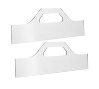 HINTRMENT Router Templates Decorative Guide Tools for Woodworking 2pcs Acrylic with Protective Film for Precise Cutting and Kitchen Charcuterie Board