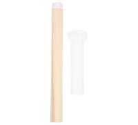 HINTRMENT Rubber Head Singing Bowl Striker Crystal Bowl Striker with Long Wood Handle Hard to Break Good Toughness for Playing Percussion Instrument Meditation