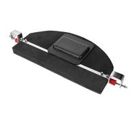 HINTRMENT Silent Drum Practice Pad Rubber Drum Mute Pad with Comfortable Grip and Easy Removal and Noise Reduction