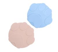 HINTRMENT Silicone Pet Food Can Lids round 2pcs 3 Rings Design Reusable Pet Can Covers Easy to Put and Take for Sealing