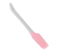HINTRMENT Silicone Wax Spatula for Hair Removal Non-stick Waxing Stick Applicator Reusable Wax Scraper Tool Cherry Blossom Pink Color for Home and Salon Body Use