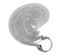 HINTRMENT Silver Tassel Hairband Lightweight Zinc Alloy Ponytail Cuff Hair Accessory Elegant Design for Bridal and Photo Taking, Classic Stylish Hair Jewelry for Women