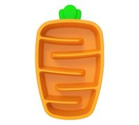 HINTRMENT Slow Feeder Dog Bowls Puppy Train Bowl Carrot Shaped Silicone PET Bowl Aids Digestion for Pets