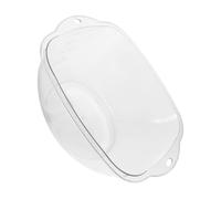 HINTRMENT Small Plastic Wash Basin for Face Cleansing, Household Laundry, and Foot Soak - Thickened Plastic Hand Wash Tub Suitable for Bathroom and Dormitory Use