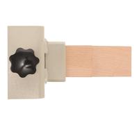 HINTRMENT Small Vise Jewelry Crafting Vise Clamp-Style Workbench Portable Stylish Wooden Platform Grinding Tool Rod Bench Stability Prevents Accidents Workshop Metalworking