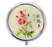 HINTRMENT Solid Rose Scented Solid Perfume Balm 12G Portable Aromatherapy Fragrance for Women and Compact Small for Tea Party and Daily Use