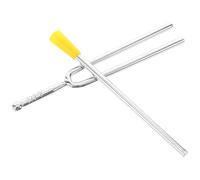 HINTRMENT Standard Pitch Metal Tuning Fork with Striker for Piano Guitar Violin Music Teaching and Practice, Versatile Use Tuner for Students and Beginners