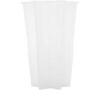 HINTRMENT Star Candle Molds DIY Silicone Soap Mold Flexible Safe Material White Five-Pointed Star Shape for Candle Making Personal Use