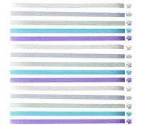 HINTRMENT Star Folding Paper Strips Origami Set 520Pcs Metallic Blue Gradient Craft Paper for Adults and Beginners DIY Crafting and Holiday Decorations