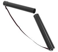 HINTRMENT Telescoping Drawing Tube for Blueprints and Documents, Black Plastic Extendable Poster Tube with Strap, Multi-Functional Art Storage Protecting Contents from Bending or Creasing