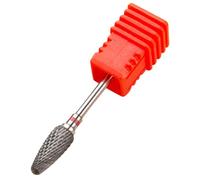 HINTRMENT Tungsten Carbide Nail Grinding Heads Fine Grit Manicure Drill Bits Nail Art Polishing Tools Portable Professional Accessories for Salon and Home Use