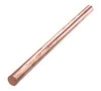 HINTRMENT Uncoated Copper Rod 6 Inch round Red Copper Cylinder for School Teaching and Home Diy, High Accuracy Cuts and Precision Machining Support Metal Bar