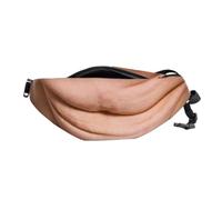 HINTRMENT Unisex Anti-Theft Waist Bag with Waterproof Canvas and Pu Leather, Funny 3D Printed Pattern Belly Fanny Pack with Large Compartment for Secure Traveling and Casual Use