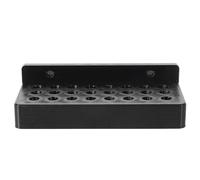 HINTRMENT Wall Mounted Arrow Storage Rack with Multi-holes Easy to Install for 24 Arrows Suitable for Games Rooms and Bedrooms