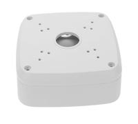 HINTRMENT White Aluminum Alloy Dome Mounting Bracket for Security Camera and Cable Management, Sturdy Wall Ceiling Mount Bracket Suitable for Outdoor and Business Settings