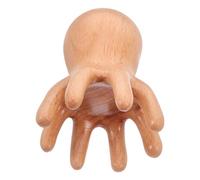 HINTRMENT Wooden Octopus Claw Scalp Massage Comb with Unique Eight-Claw Design, Portable Beech Wood Hair Massager for Scalp Relaxation and Circulation Stimulation on The Go