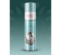 Hints Multi Surface Kitchen & Bathroom Cleaner, New Antibacterial Foam Formula, 300ml, Pack of 3, Wild Orchid Scent