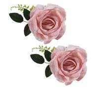 Hintyne 2Pcs Flower Curtain Tiebacks Adjustable Elegant Floral Curtain Tiebacks Decorative Tie Backs for Home Office Bedroom Decor