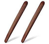 Hintyne 2PCS Sourdough Stirring Stick, 11 Inch Wooden Spurtle, Reusable Sourdough Spatula, Portable Sourdough Tools for Kitchen Cooking Sourdough Stirring Stick