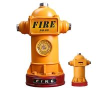 Hintyne Dog Fire Hydrant Pee Post Fire Hydrant for Dogs to Pee On, 5.9x9.5 Inch Resin Post for Potty Training Indoor, Outdoor