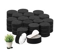 Hintyne Planter Risers Plant Pot Feet 48PCS EVA Invisible Flower Risers Pad Gardening Pot Feet Containers Accessories for Outdoor Plant