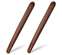 Hintyne Sourdough Stirring Stick 2PCS Sourdough Stirring Stick, 11 Inch Wooden Spurtle, Reusable Sourdough Spatula, Portable Sourdough Tools for Kitchen Cooking