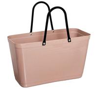Hinza - Hinza Bag Green Plastic, L / Nougat - Nougat