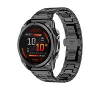 HinZann 26mm QuickFit Strap for Garmin Fenix 9/9 Pro / D2 Mach 2 Pro 51mm | Stainless Steel, Metal Adjustable Band for Garmin D2 Mach 2 51mm/ Fenix 8 Pro/8 51mm/ Quatix 8/Tactix 8 51mm/Enduro 3, Black
