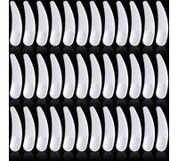 HINZIC 50PCS Cosmetic Spatulas, 2inch Small Makeup Spatula, Mini Plastic Skin Care Scoop, Face Mask Applicator, Facial Supplies for Estheticians Mixing and Sampling Women Girls