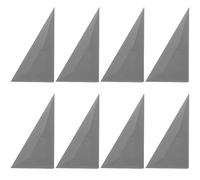 HINZIC 8Pcs Window Tint Squeegees Triangle Corner Squeegee Plastic Card Scraper Tools Gray Squeegee Tint kit for Car Wrapping Window Tinting Film Installation
