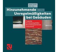 Hinzunehmende Unregelmigkeiten bei Gebuden - 9783528116897