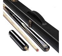 HIOD 57 Inch 19 Oz Pool Cue with 10mm Cue Tips English Handmade Snooker Cue Included Elegant Boxes, Extension Handles