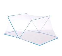 HIOD Portable Mosquito Cover Foldable Baby Adults Mosquito Net Breathable Bed Tent Canopy Netting for Outdoor Camping Travel,Blue,190x160x80cm