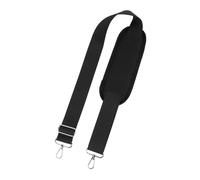 HIOEWI Padded Shoulder Strap, 34-66 Inch Nylon Bag Strap with Metal Hooks for Laptop Bags and Travel Duffels, Black