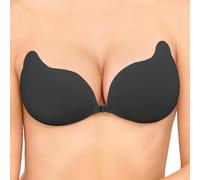 Hioffer Women Strapless Stick on Bra Sticky Push Up Invisible Adhesive Bras